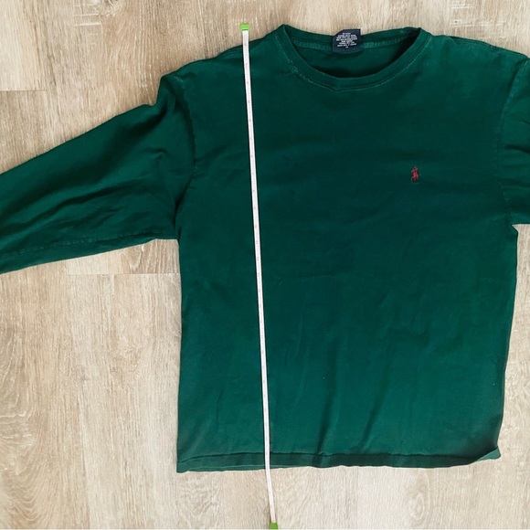 Polo Ralph Lauren Dark Green Long Sleeve Tee - Picture 9 of 14
